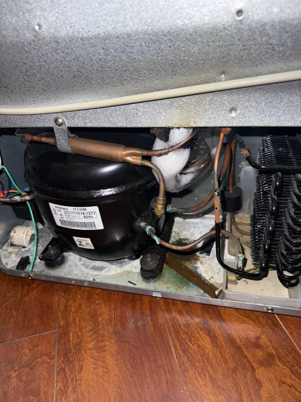 Washer drum repair completed